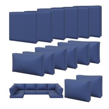 14pcs Patio Cushion Covers Replacement