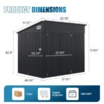 Sunmthink-8-x-4-Metal-Storage-Shed-with-Triple-Doors-Lockable-Lean-to-Design-Vents-Black_53a4f6d1-e3b0-48dd-bc90-afdb5ea1b4ee.9f15d33f9494d98f4608747ae7cc3852.jpg