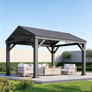 10' X 12' Outdoor Hardtop Gazebo