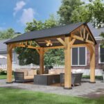 10' x 12' Wood Gazebo