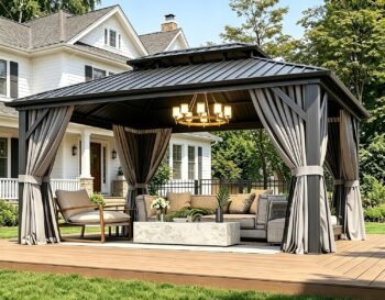 12Ft X 16Ft Hardtop Gazebo