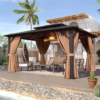 12'x10' Hardtop Gazebo