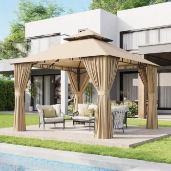 Outdoor Gazebo for Patio 10x10